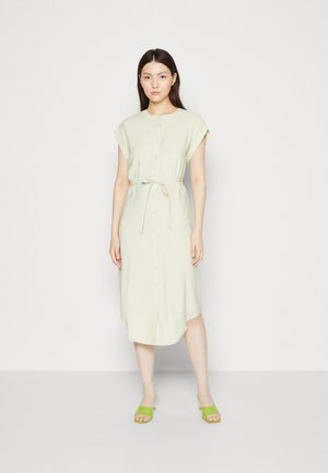 MSCH Copenhagen DILVERA SHIRT DRESS - Marškininė suknelė - aloe wash
