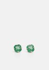 PE CUSHION STUD - Earrings - gold-coloured/erinite