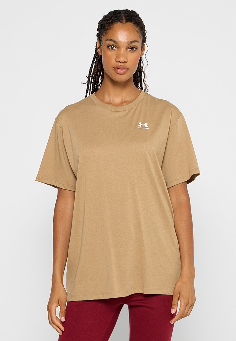 Under Armour T-shirt basic lichtbruin