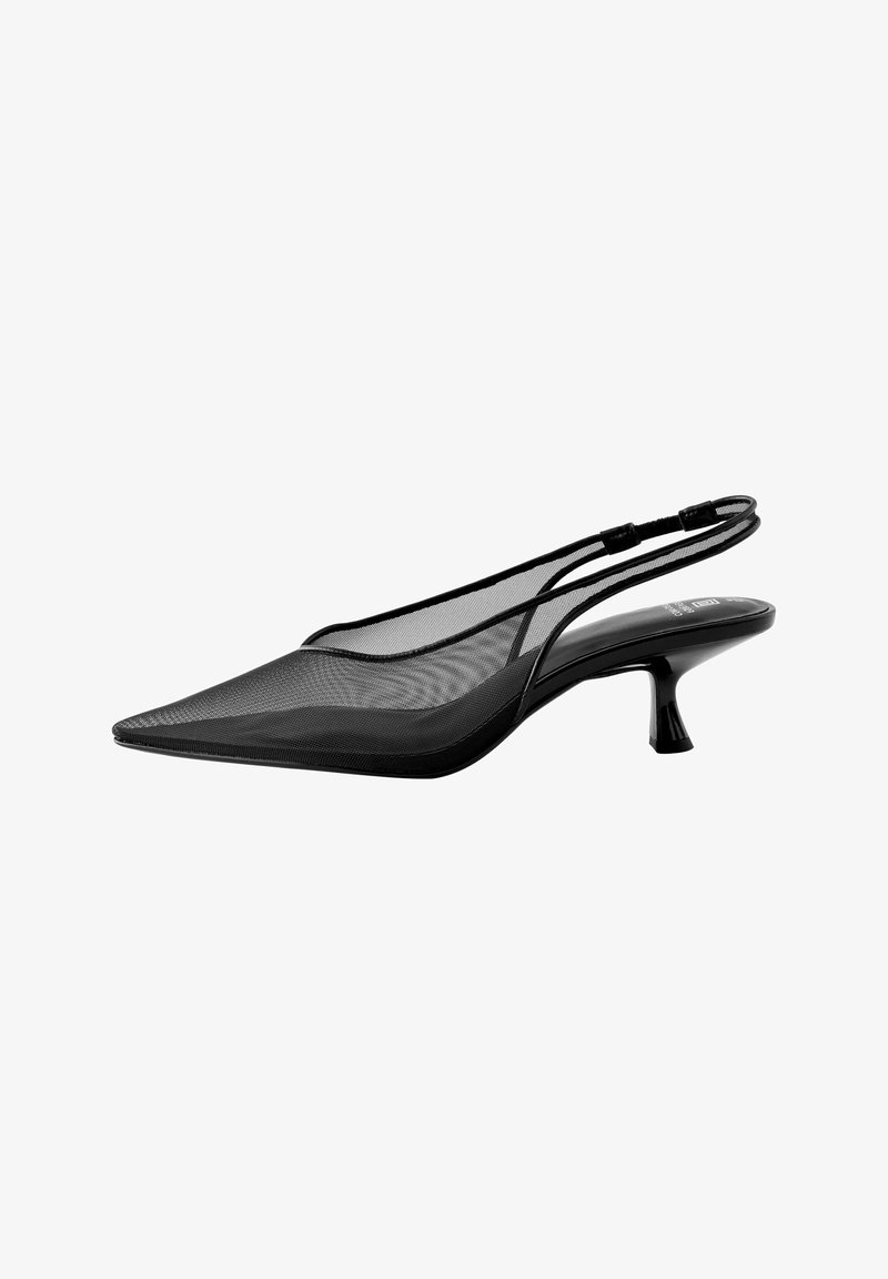 Next FOREVER BACK KITTEN HEELS - REGULAR FIT - Escarpins - black
