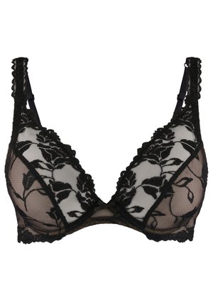 GORGE JUSQU'AU BONNET F SO - Soutien-gorge à armatures - noir