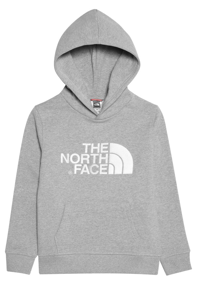 The North Face Drew Peak Hoodie Unisex Sweatshirt Light Grey Heather Mottled Light Grey Zalando De