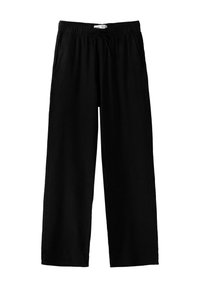 Bershka Tygbyxor - black