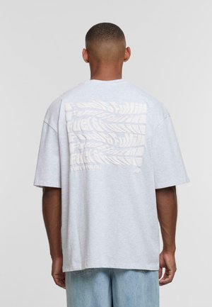 FUEL - T-shirt imprimé - greymelange
