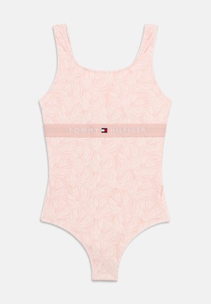 SQUARE NECK ONE PIECE PRINT - Maillot de bain - pink