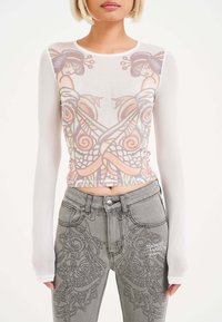 ICE GEISHA - T-shirt à manches longues - white