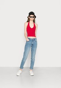 Hollister Co. BARE HALTER - Top - jester red