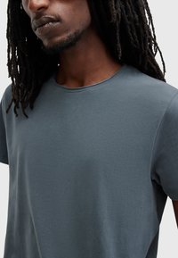 AllSaints BODEGA SS CREW - Camiseta básica - blue