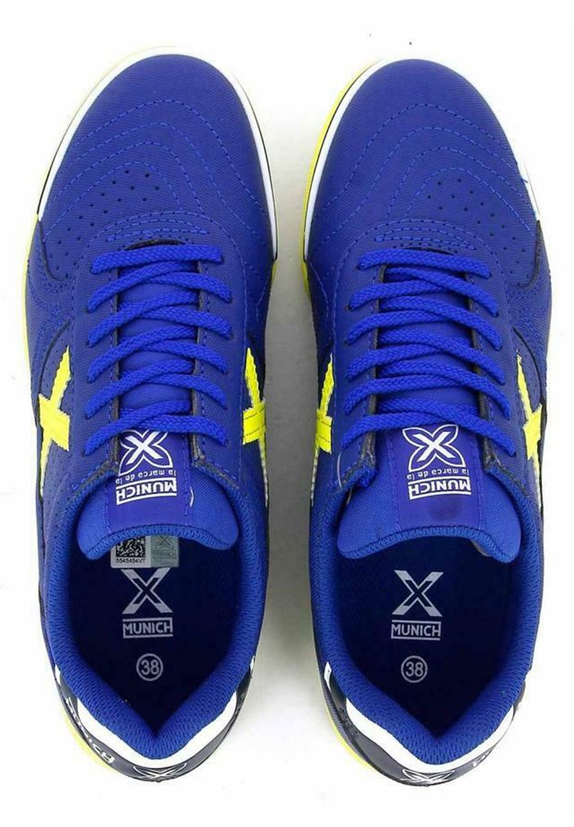Munich PROFIT - Zapatillas - azul y amarillo/azul - Zalando.es