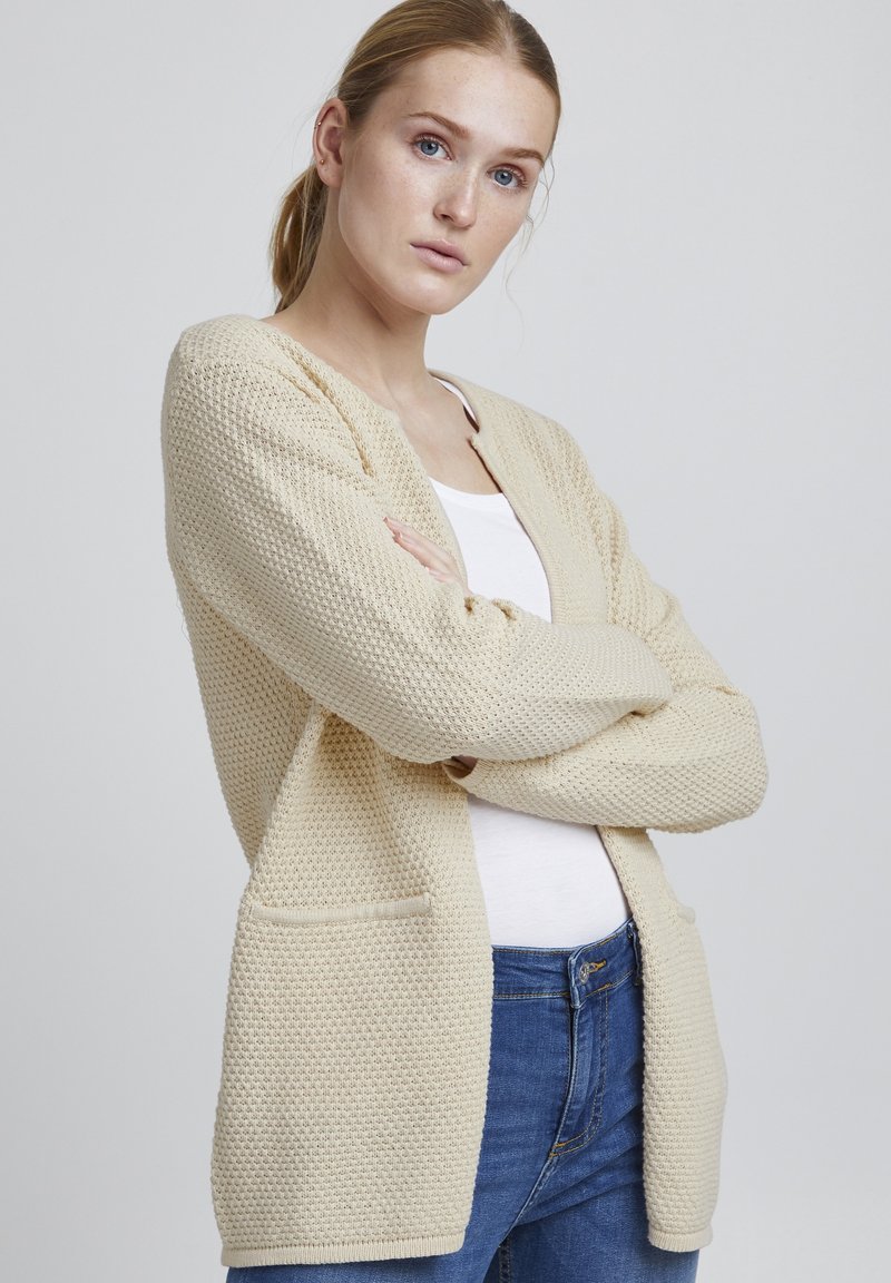 B.Young Mikala Short Waistcoat Birch main image 1