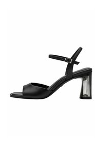 Non sélectionné, black leather