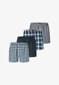 Unselected, blau grau dunkelblau