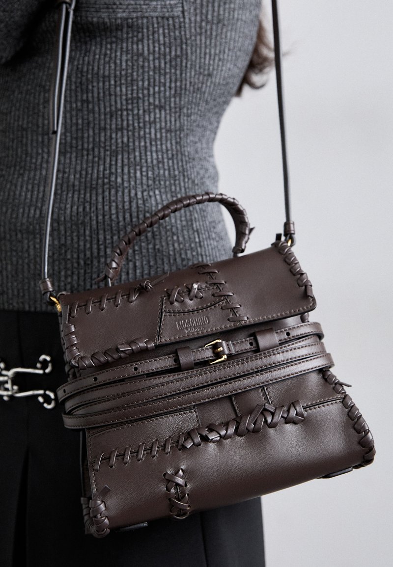 MOSCHINO - BORSA - Handbag - brown, Enlarge