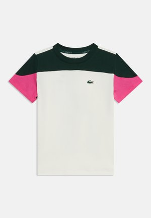 Lacoste, - T-shirt z nadrukiem