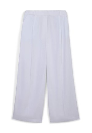 PALAZZO - Trousers - bianco ottico
