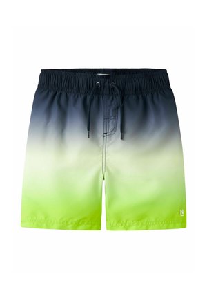 Name it BADESHORTS PRINT - Short de bain - acid lime