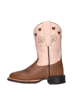 Bootstock, BOOTSTOCK MEISJES COWBOYLAARZEN BOOTSTOCK X CHESTERFIELD. - Cowboy-/Bikerlaarzen - pink