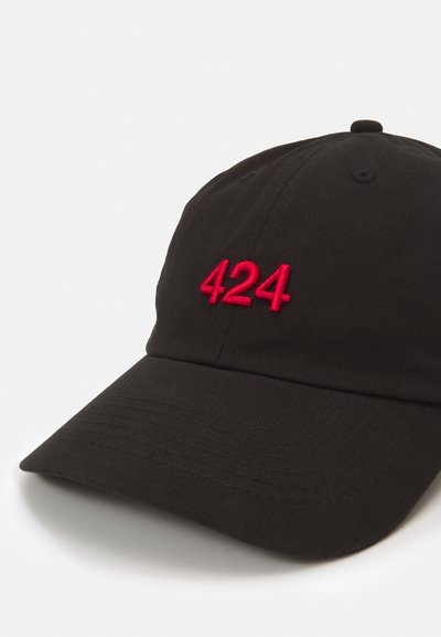 424 CAPPELLO UNISEX - Cappellino - black / red