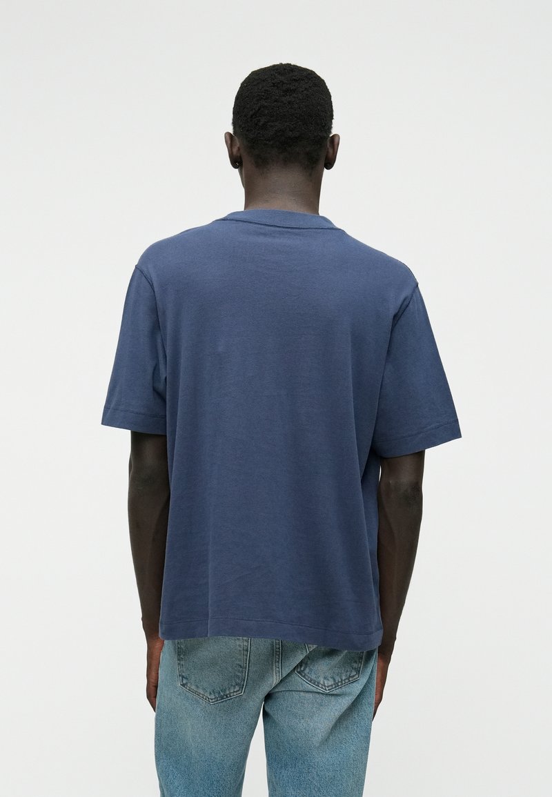 Abercrombie & Fitch VINTAGE - Jednoduché tričko - dark blue