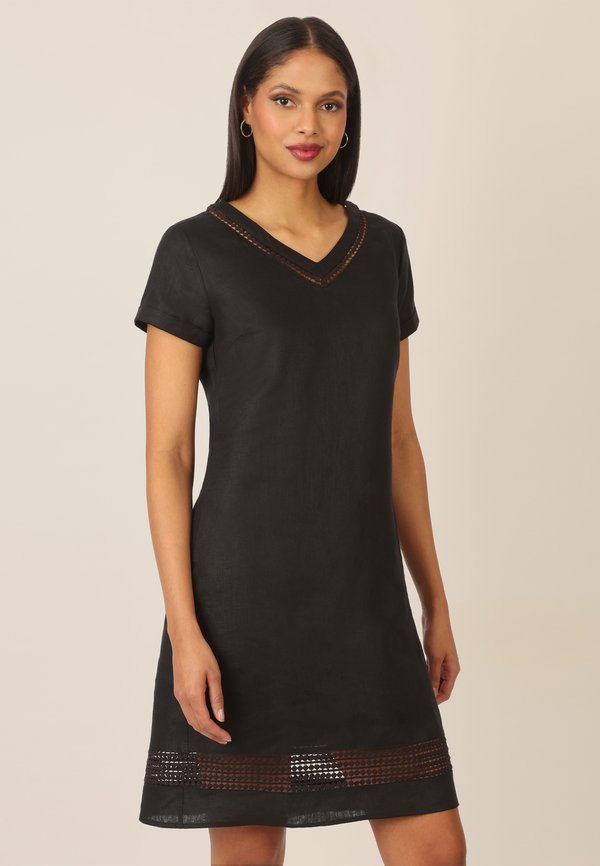 Freizeitkleid - schwarz