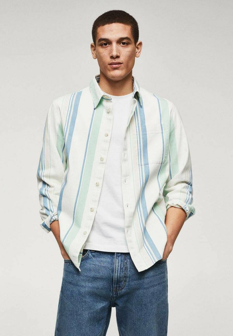 Mango Raya Mango RAYA - Camicia - mintgrøn/menta - Zalando.it