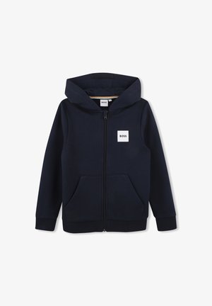 BOSS Kidswear, CARDIGAN SUIT KIDS TEENS - Sweat zippé - navy