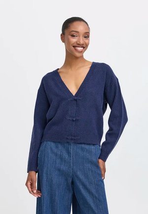 Cardigan - patriot blue