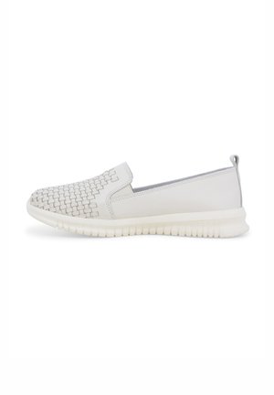 Scarpe senza lacci - crema