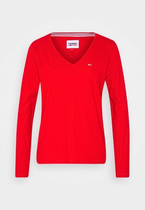 Camiseta de manga larga - dark red
