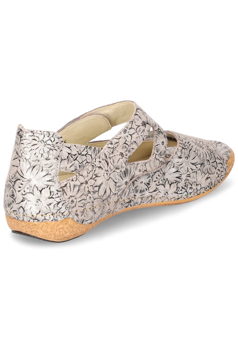 Damen Sneaker | Waldläufer Riemensandalette grau - JT29014 Damen Sneaker | Waldläufer Riemensandalette grau - JT29014