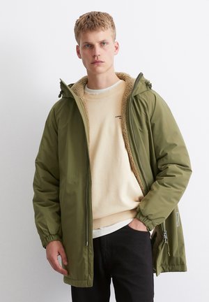 HOOD - Kort kåpe / frakk - capulet olive