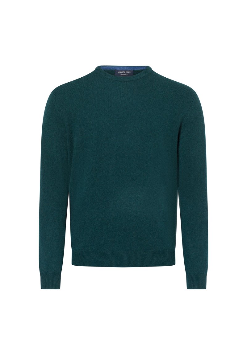 Andrew James Strickpullover - tanne