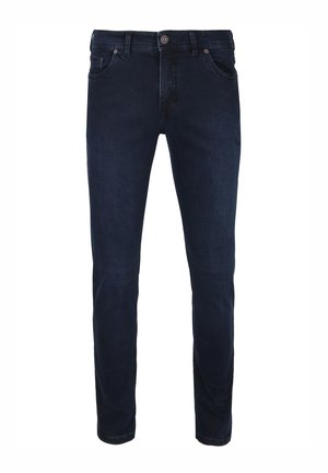 Slim fit jeans - donkerblauw,blauw