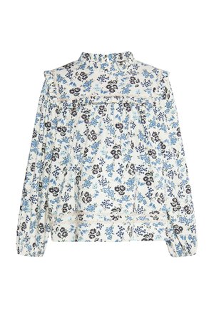 DreiMaster Bluse - marine blume