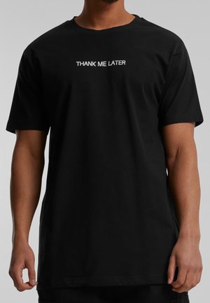 Camiseta estampada - black