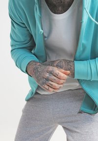 YOURTURN Felpa con zip - green