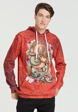 CHINESE DRAGON  - Hoodie - red