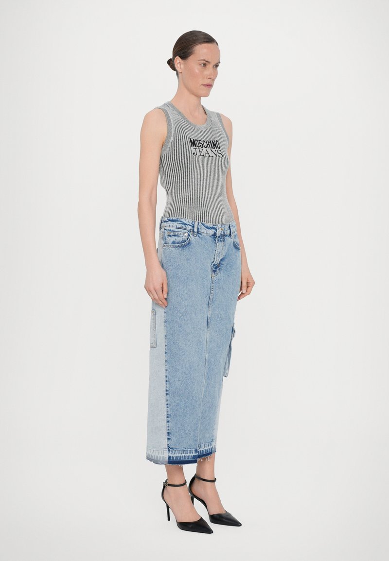 Jupe Crayon Noire Moschino Femme - Taille 12 - État Excellent