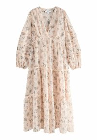 Next Maxi šaty - cream ditsy floral
