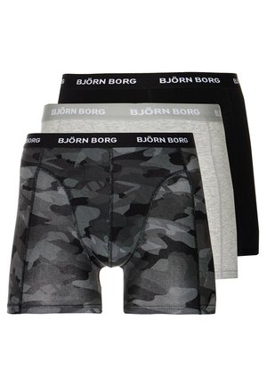 Björn Borg SHADELINE SAMMY SHORTS 3 PACK - Panties - black beauty