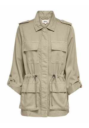 ONLY KENYA LIFE UTILITY CC OTW - Lehká bunda - silver lining
