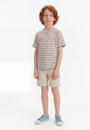 Wheat, T-SHIRT S/S FABIAN - T-shirts print - multi blue stripe