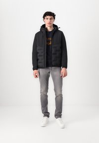 TOM TAILOR DENIM HYBRID - Lengva striukė - black