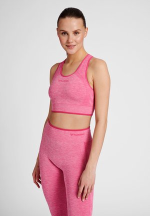 Hummel Sports-BH'er med medium støtte - azalea pink melange