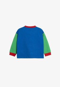 Selected, blue rocket