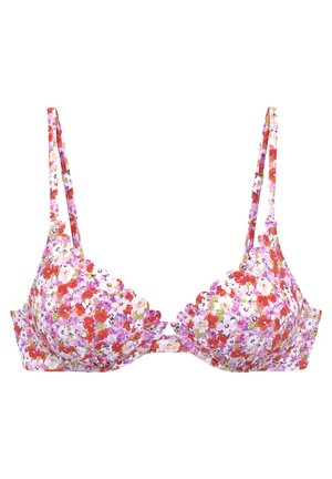 Bikini-Top - rot lila
