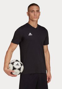 adidas Performance - ENTRADA TEE - Nyomott mintás póló - black Miniatűr kép 1