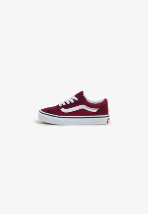 Vans OLD SKOOL - Matalavartiset tennarit - dark red