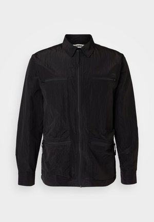 Rains, KANO OVERSHIRT UNISEX - Tuulejope - black
