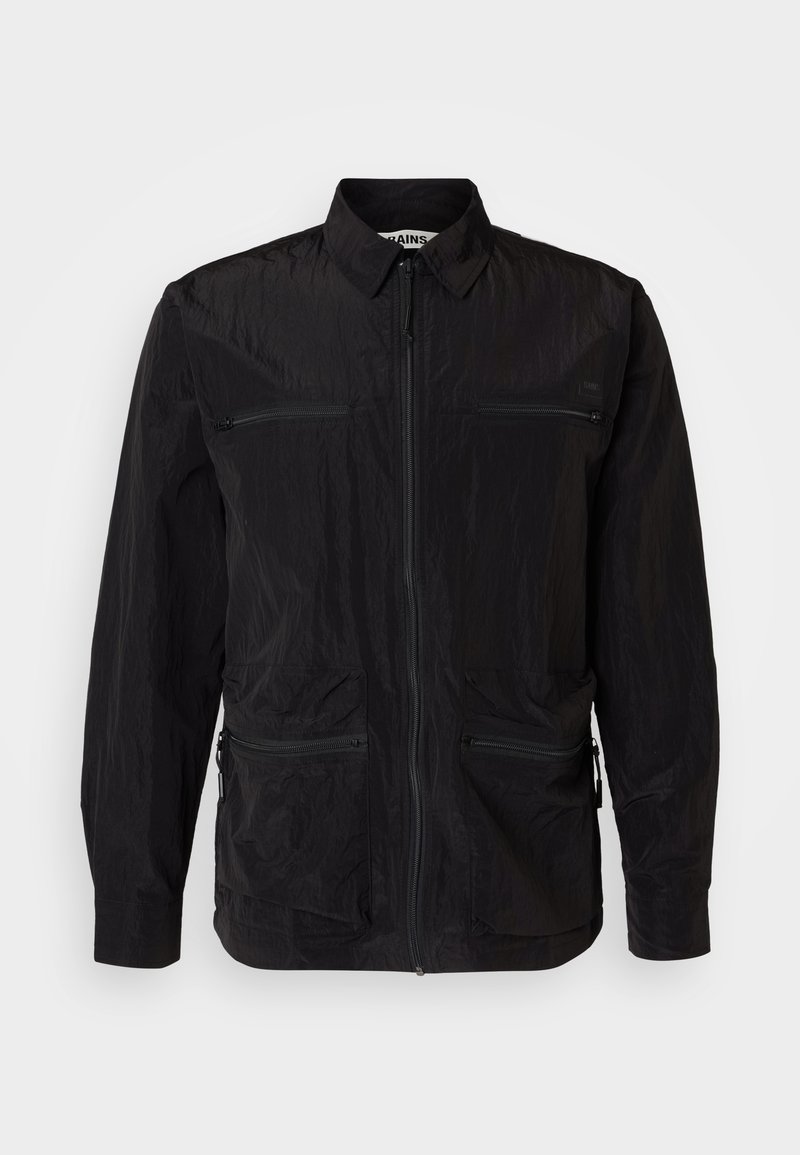 Rains Lichte jas zwart